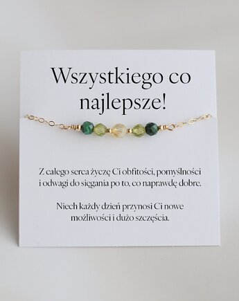 Urodzinowa Bransoletka Bogactwa, Talizman na Sukces, Vinci Woman