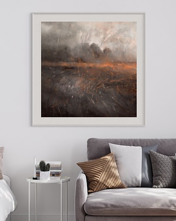Pejzaż 90x90 cm, Margo Hupert