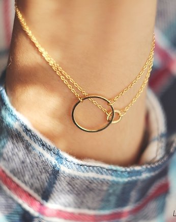 16k Gold Plated Karma Bracelet, Le Boho Bleu