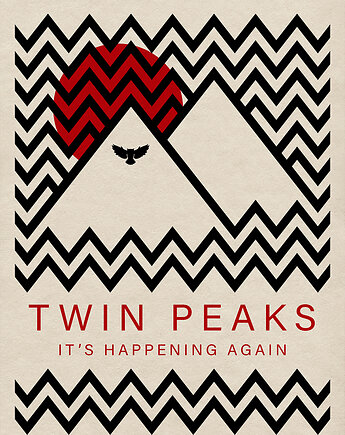 Plakat / Twin Peaks / It's Happening Again, balance