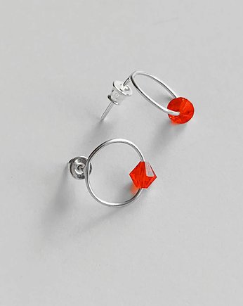 Kolczyki OKRĄG, Katarzyna Kaminska ART