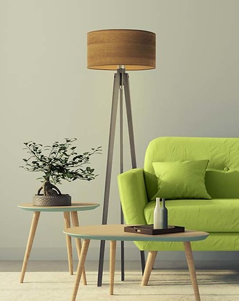 Skandynawska lampa stojąca do salonu do czytania MIAMI ECO, LYSNE