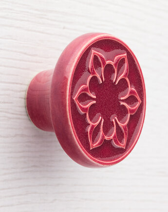 Gałka do mebli wiśniowa wz.2, pracowniazona