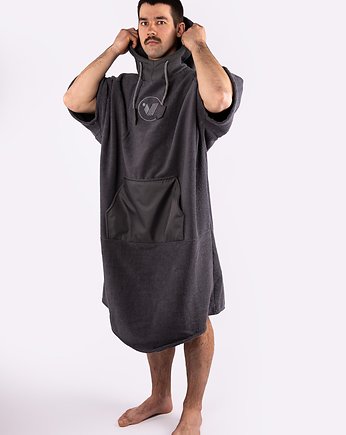Surf poncho plażowe ANTRACYT personalizowane x3szt, VADA.PROJEKT