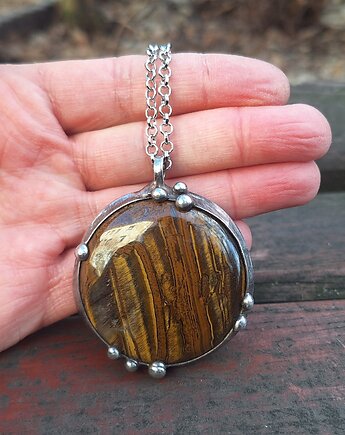 Brązy - wisiorek, po drugiej stronie lustra