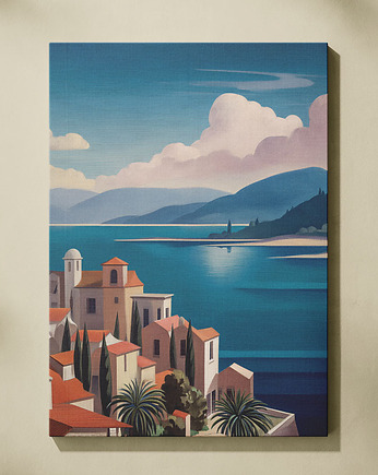 Na południe od Splitu - obraz na płótnie