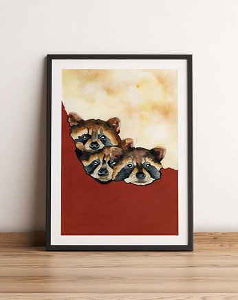 Plakat "Szopy", Anna Bednarczyk Ilustracje