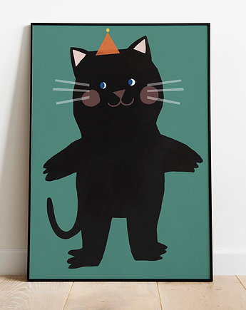 Plakat Baby cat, OKAZJE - Prezent na Dzień Kobiet