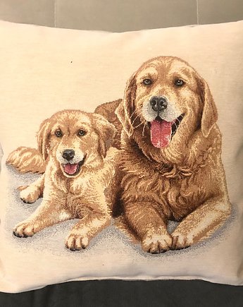 Poduszka ozdobna Golden Retriever, MOJAMAJA