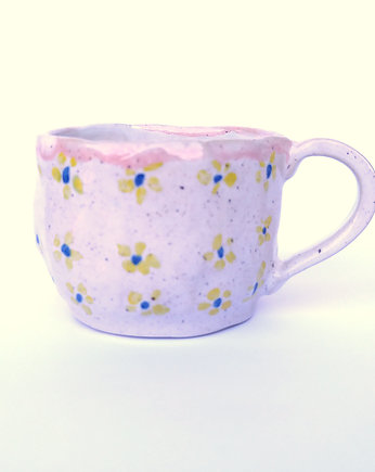 Kubek w kwiaty, White Cup