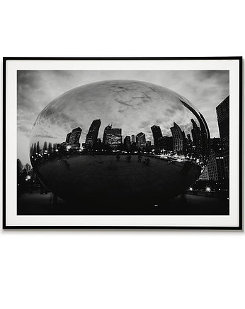 Plakat miasto CHICAGO  2 - USA, Bajkowe Obrazki