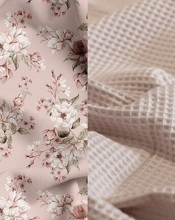 WYJĄTKOWY koc _ narzuta _ kwiaty _ 155x200 cm, MOJAMAJA