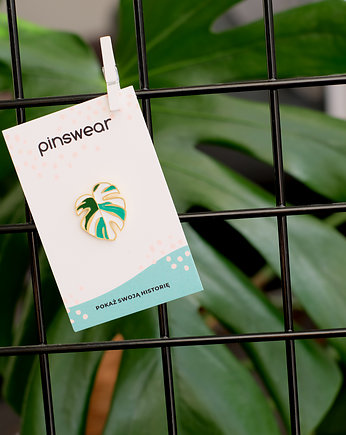 Pin monstera 'Variegata', PINSWEAR