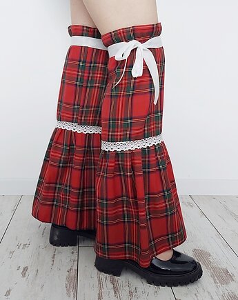 Nogawki dekoracyjne szkocka kratka, vestirse!