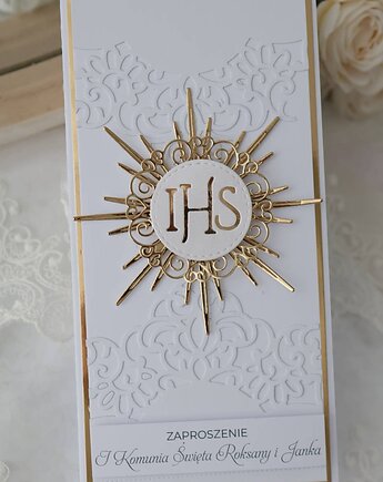 Zaproszenie na Pierwszą Komunię Świętą dla dziewczynki, Osobiste Prezenty