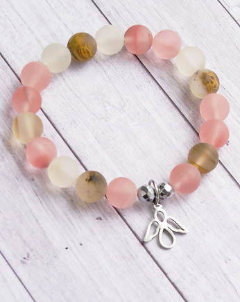 ANIOŁEK : kwarc & stal szlachetna, kaktusia