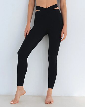 Legginsy do jogi Belly Button - black sky, Moonholi