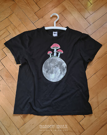 Tshirt 100% bawełna - Muchomory Księżyc, Rabbit Hole