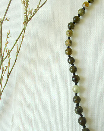 Zielony granat Naszyjnik, galeria nuit