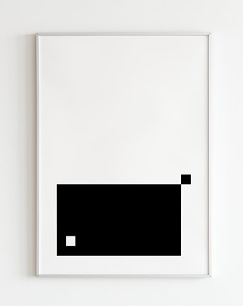 Nowoczesny minimalistyczny obraz "Dark space 3", Arte perfecto