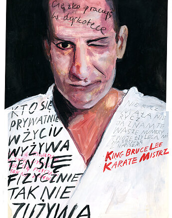 Franek Kimono DJ Plakat muzyczny aktor portret urodziny praca dla szefa, BEATNIK illustration