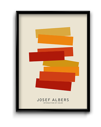 Plakat Josef Albers Interaction No.1, Bury Lis