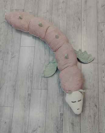 Gigantyczna poduszka Smok, duży pluszowy Smok, Enitka Sweet Baby Room