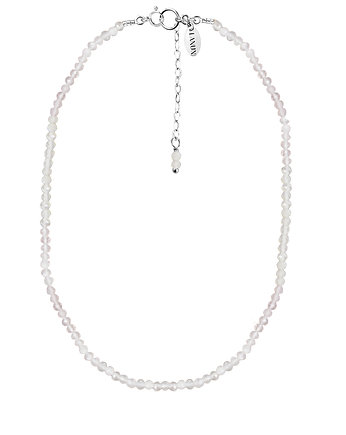 CHOKER VERA z kamieniem księżycowym - srebrny, LANUN