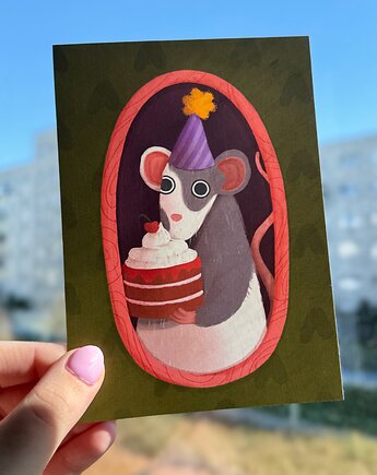 Print "Rat BDay" - to szczurek!!!, ana.kasak