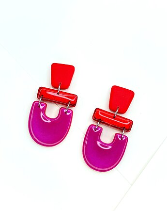 Azteckie czerwone kolczyki, Clayee