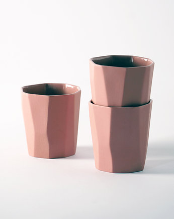 Limbo kubek mały różowa porcelana, Modus Design