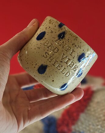Kubek PAPI z afirmacją., Czikita Ceramics