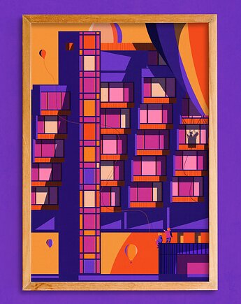 Plakat Hotel Forum, Adam Kosik