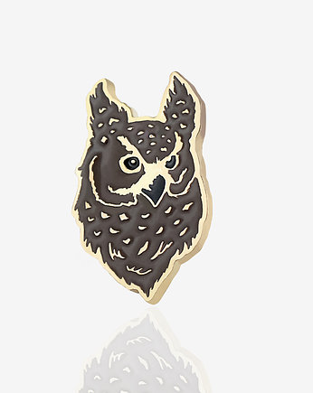 Pins sowa "Puchacz", PINSWEAR