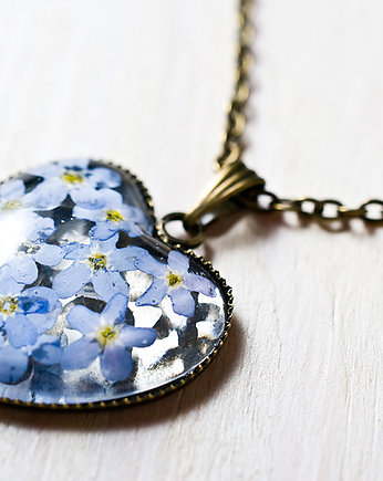 Naszyjnik z żywicy w kształcie serca, So Jewelry