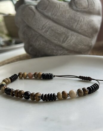 Energia  - męska bransoletka z Kamieniem Słonecznym, Ili arte biju