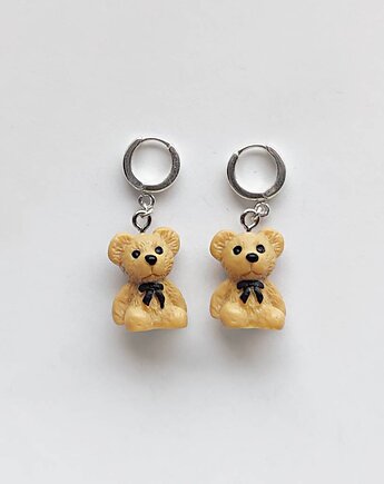 Kolczyki srebrne MIŚ, Katarzyna Kaminska ART