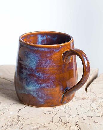 Kubek toczony wielobarwny, studnia ceramiczna