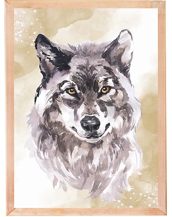 PLAKAT, OBRAZEK leśna zwierzęta safarii nr.16, Dekoracjan