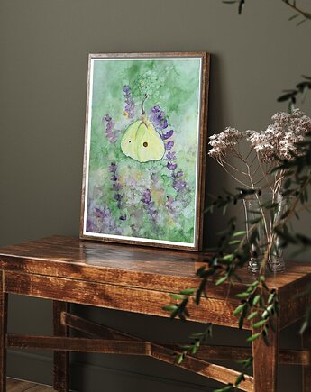 Plakat Motyl, Malgorzata Domanska