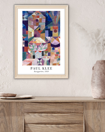 Plakat reprodukcja Paul Klee 'Burggarten', Well Done Shop