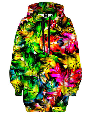Bluza Oversize Tunika DR.CROW Jungle Leaves, DrCrow