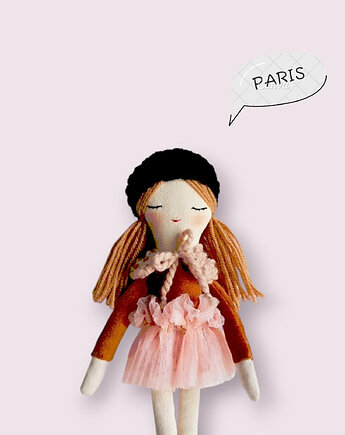 Miękka lalka Paryżanka Rose, MARI DOLLS