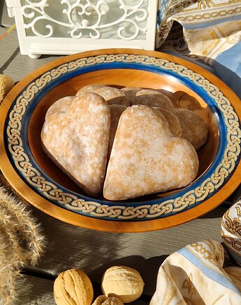 Drewniany talerz z motywem celtyckim, Fairytalewood