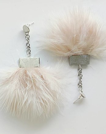 PIÓRKO kolczyki, Katarzyna Kaminska ART