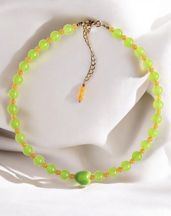 Choker : summer collection : lime & lemon, kaktusia