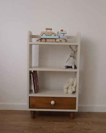 Biblioteczka , drewniany regalik dziecięcy, Little Wood Bunny
