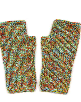 Mitenki Kornelia-bezszwowe rękawiczki bez palców z krótkim kciukiem, RękaProduction