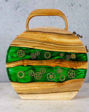 Kuferek EIWAZ - Orzech włoski + Czereśnia, Wood Design Studio