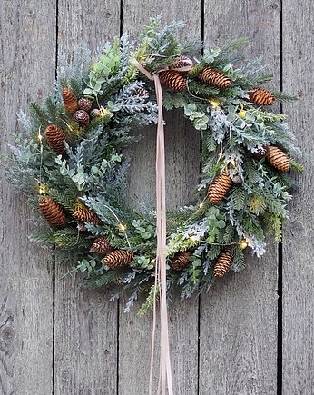 Wianek świąteczny premium XMAS FOREST 48 cm, FlodiaAtelier